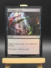 Magic The Gathering: Scorpion's Sting 65 C Foil SPM  NM