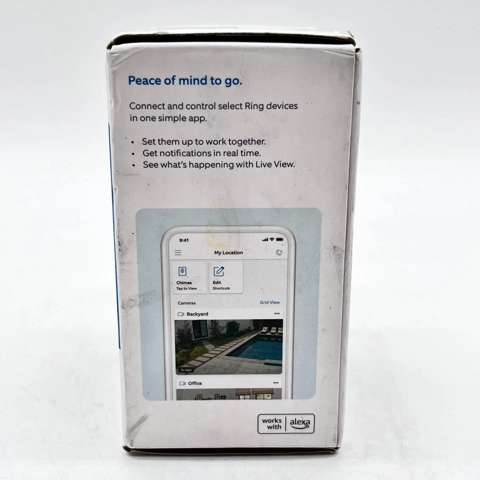 Ring Stick Up Cam Battery Wireless Outdoor/Indoor Camera White B0C5QRZ47P - NEW - Image 3 of 4