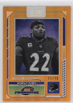 2025 Score The Franchise First Down 3/10 Derrick Henry #3 10w8