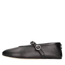 325S2001 Ballet Flats 3JUIN Women Black Au01 3jui