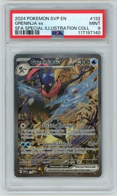 2024 Pokémon SVP EN-SV Black Star Promo #132 Greninja EX PSA 9 | eBay