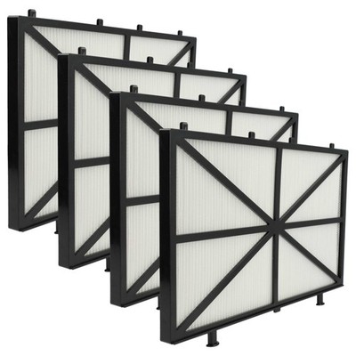 4 Filter für Dolphin 9991432 R4 für Poolsauger 26,5x18x5,6cm