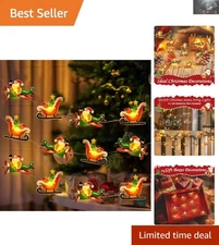 Charming 30 LED Christmas Tree Lights - 10FT Battery Operated for Festive Cheer