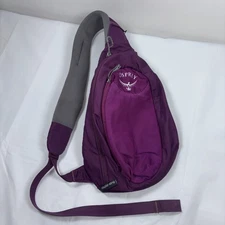 OSPREY Daylite Shoulder Sling Bag Purple Outdoor Hiking Daypack Travel Monostrap