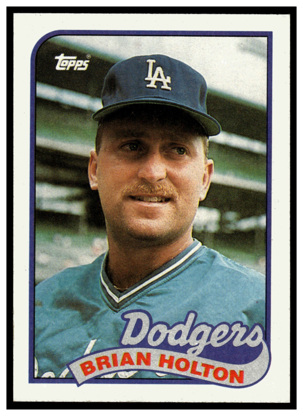 1989 Topps #368 Brian Holton ~ Los Angeles Dodgers
