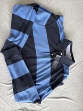 New tommy hilfiger polo shirts Large Stripes Blue