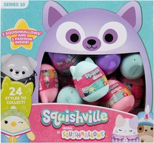 Squishmallows Squishville Series 10 Mini Mystery Plush 24 Pack Value Pack