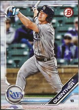 2019 Bowman Draft #BD-96 Jake Guenther Baseball VG