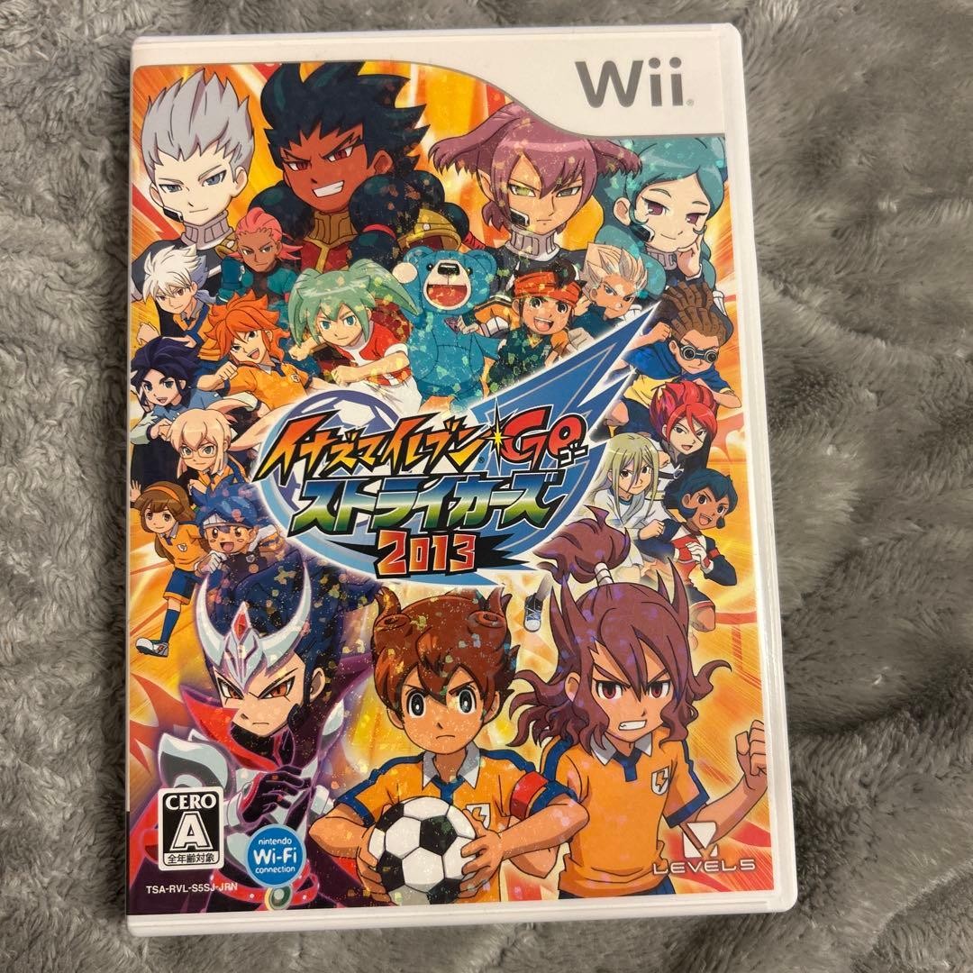 Inazuma Eleven Go Strikers 2013 Nintendo Wii Level 5 Used Tested Japanese ver