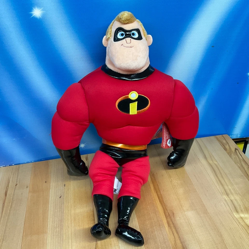 Disney Store INCREDIBLES 2 Familia + Frozone Peluche Lote De 6 NUEVO Con Etiquetas RARO Foto 2 de 4