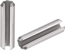 Slotted Spring Pin - M4 X 10Mm 304 Stainless Steel Split Spring Roll Dowel Pins