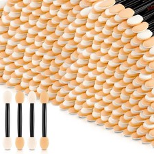 500 Eye Shadow Applicators Disposable Foam Makeup Brush Sponge New Stick Palett