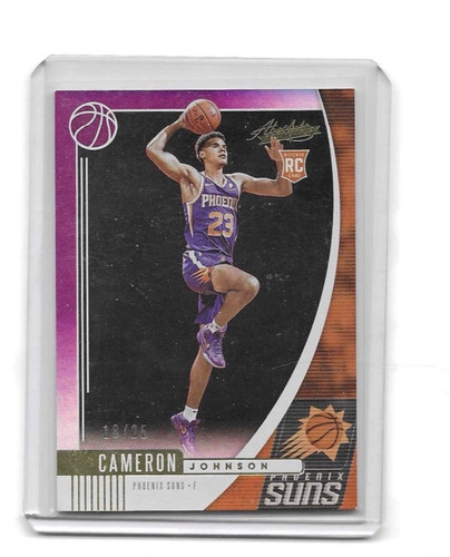 Cameron Johnson [Purple] #47 2019 Panini Absolute Memorabilia card