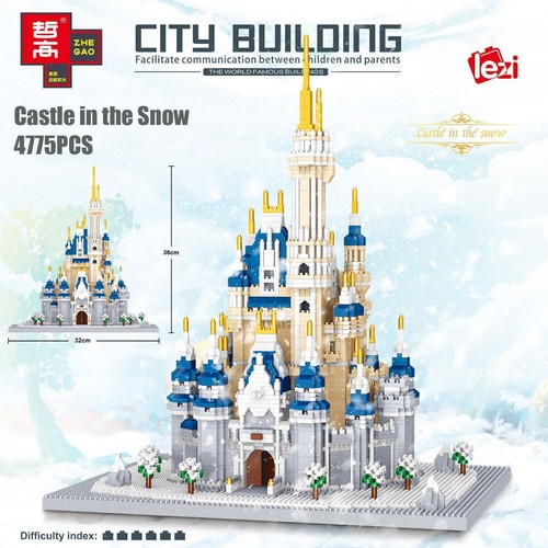 92 Sets Architektur Bausteine Set Schwan Stein Burg Steine Modell Spielzeug - Bild 68 von 111