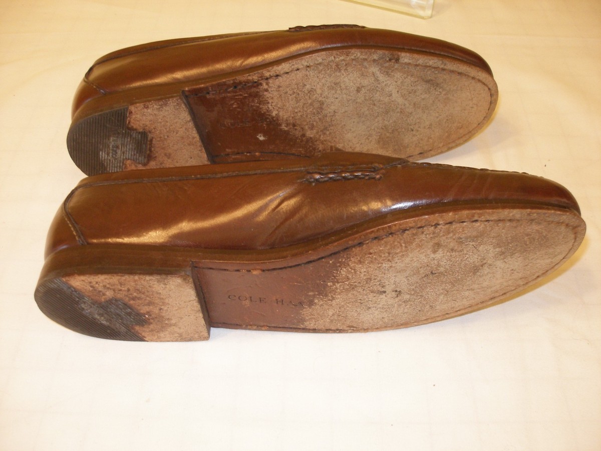 Cole Hann Dk Brown Tassle loafer Sz 9 E View 4