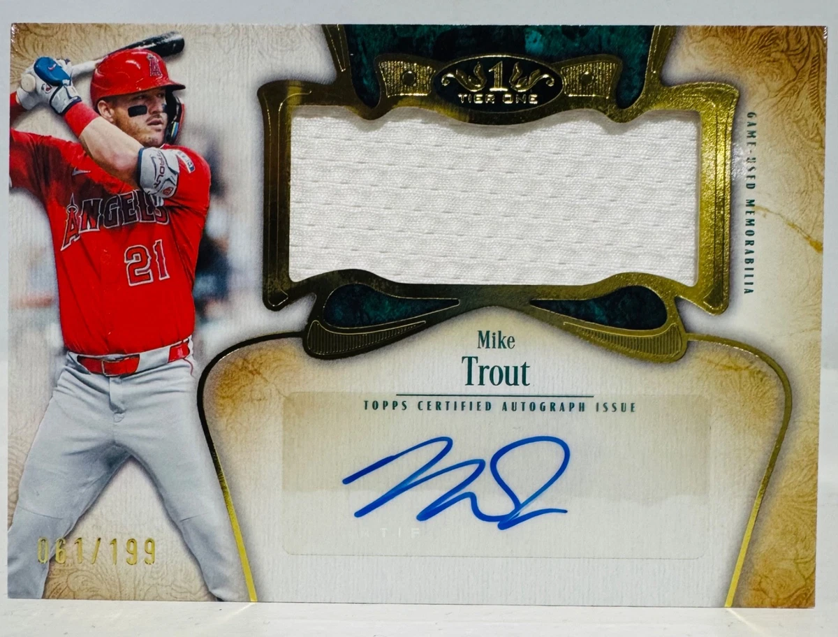 Topps Mike Trout Baseball Sports Trading Cards & Accessories