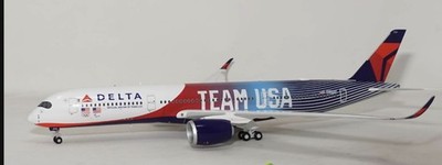 NEW GEMINI JETS 1:200 scale DELTA AIRLINES A350-900 TEAM USA 2026