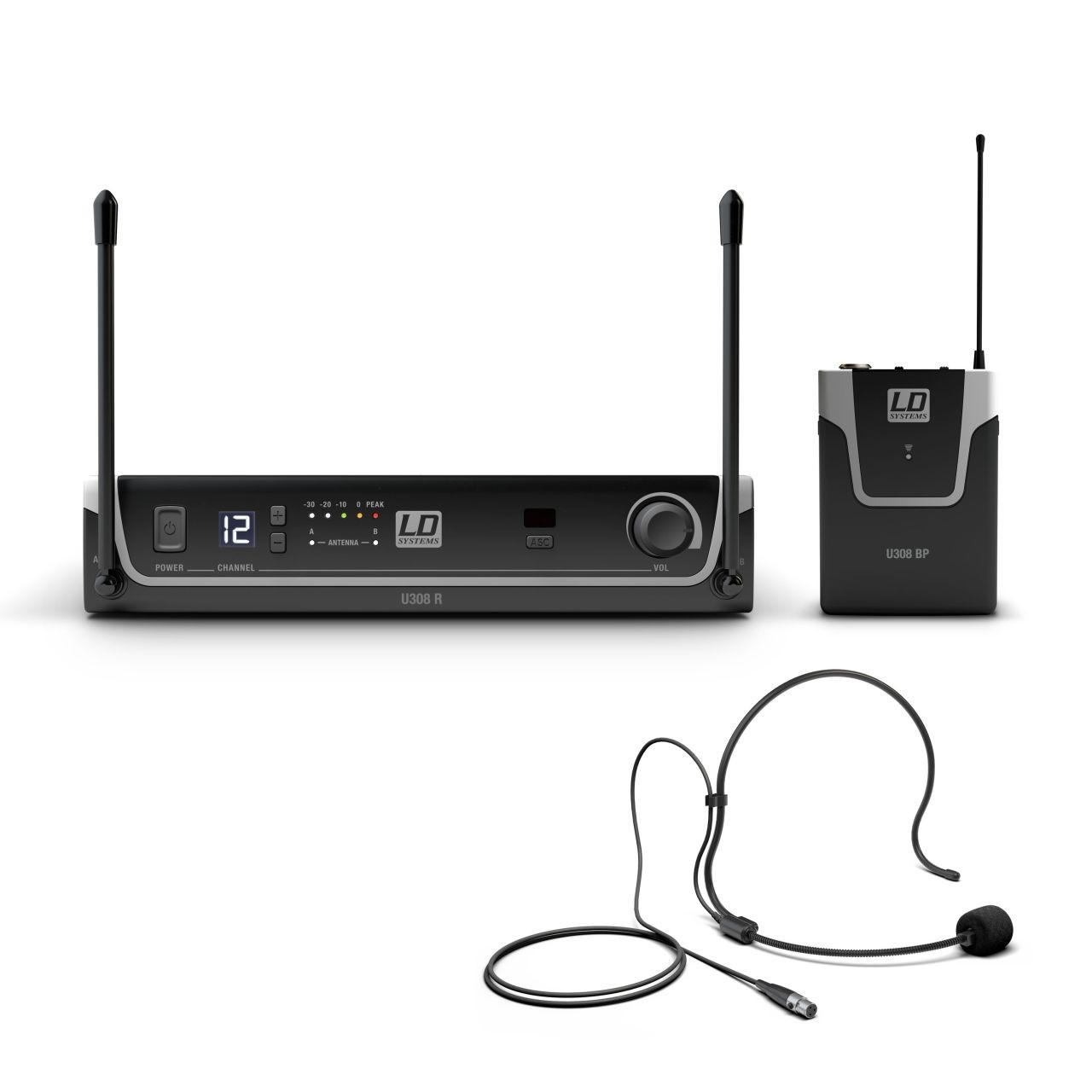 LD SYSTEMS U308 BPH -    mit Bodypack