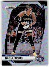 2024 Panini Prizm WNBA Aaliyah Edwards Silver Prizms Rookie #70