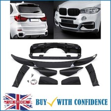 Fits BMW X5 F15 Aero Body Kit Front Lip Rear Diffuser M Performance Style Gloss