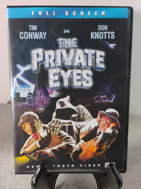 The Private Eyes 1980 DVD w/Insert Don Knotts Tim Conway *Hen's Tooth Video*