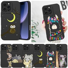 Animal Print Phone Case Shockproof Cover For iPhone 17 16 15 Samsung S23 S24 S25