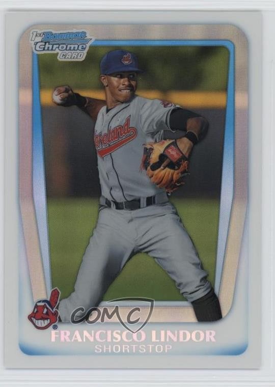 2011 Bowman Draft Chrome Prospects Refractor Francisco Lindor #BDPP53 18kw