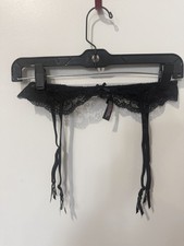 Victorias Secret Dream Angels Floral Lace Garter Belt XS Small