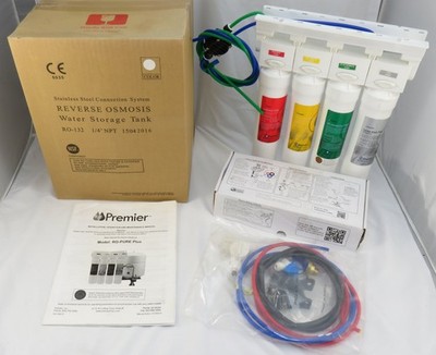 Premier RO-Pure Plus 4-Stage Reverse Osmosis System with Monitor Faucet - new