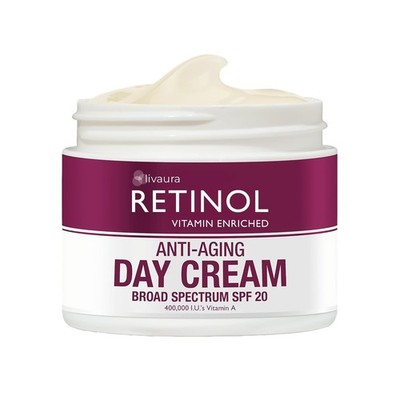 Retinol Anti-Aging Day Cream Reduces Look of Fine Lines SPF 20