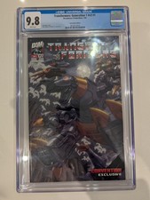 Transformers Generation 1 Vol 3 #1 CGC 9.8 Dreamwave TFcon Convention Exclusive
