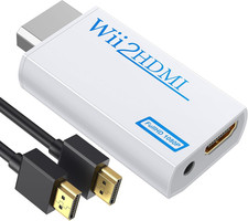 GANA Wii to Hdmi Converter, Wii to Hdmi Adapter, 1080P 720P Connector Output Vid