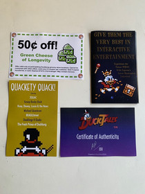 DuckTales Remastered **DAMAGED SCREW** AP Press Kit Timewalk NES Rare Nintendo