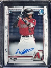 Patino, Wilderd - 2020 Bowman Chrome Prospect - Autograph