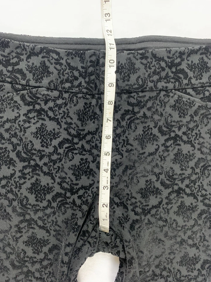 Pantalones Charter Club Shop para mujer calce clásico negros tipo cachemira talla 14 P Foto 3 de 4