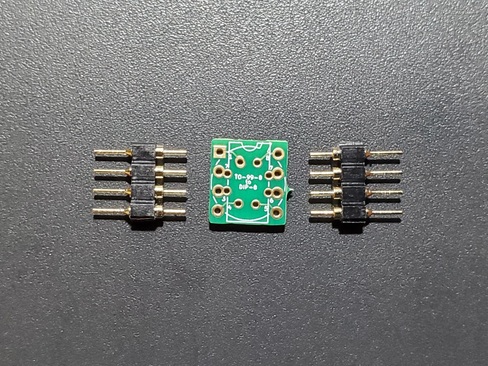 To99 One PCB with Gold Pads TO99 TO-99 to DIP8 DIP-8. USA | eBay