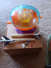 1970s Air Strike Toy By Lincoln. Wind Up Still In Box
