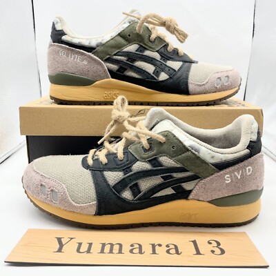 SVD × Asics Gel-Lyte 3 OG Beige Black 1203A122-250 Men's Size | eBay