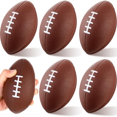 Liliful 36 Pieces Foam Football Small Football 4.72 Inch Easy Grip Playground...