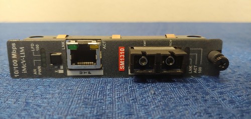 IMC Networks iMediaCenter/2 Chassis w/ IMCV-LIM 10/100 SM1310 Module - 第 6/9 張圖片