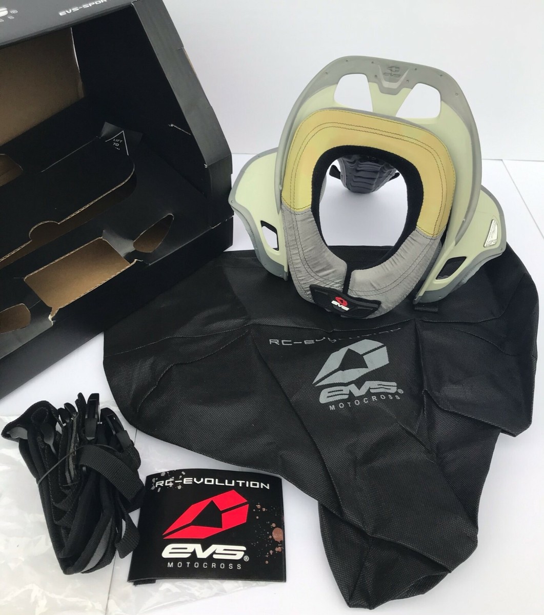 B壁 【正規品】EVS RC-EVOLUTION ネックブレース オフロード EVS RC Evo Evolution Race Collar Neck Brace White Small | eBay