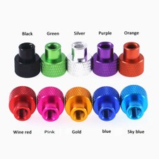 UNC 1/4-20 6-32 3/8-16 Aluminium Alloy Knurled Thumb Nuts Hand Grip Knob Nuts