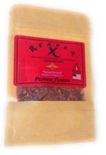 REAPER X PEPPER FLAKES ~33% HOTTER than standard CAROLINA REAPER ~1,600,000 SHU