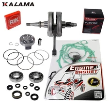 KALAMA Engine Kit fits Yamaha YZ250F Crankshaft Bearings Oil Seals Piston 05~13