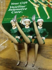 Radio City Rockettes 75th Anniversary Vaseline Christmas Tree Ornament Holiday
