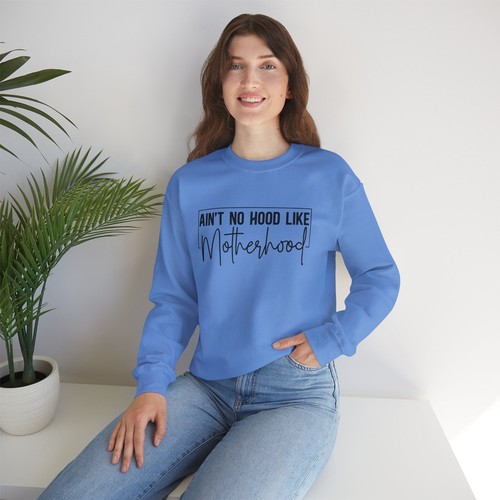 Sweat-shirt Ain't No Hood Like Motherwood, cadeau confortable pour les mamans, fête des mères - Photo 13/13