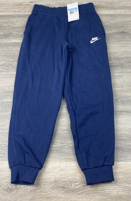 Nike Youth Club Fleece Jogger Pants Blue size Youth M FD3008 410 READ