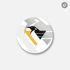 Pittsburgh Penguins NHL  4'' X 4'' Round Decorative Magnet