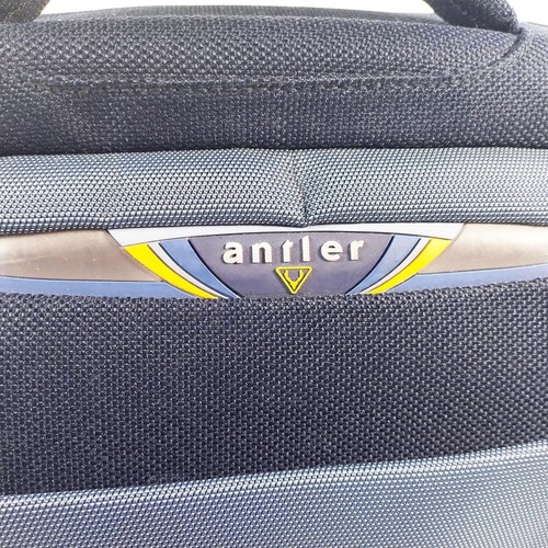 Antler Overnight Blue Travel Bag Laptop Bag Handle & Shoulder Strap - Picture 2 of 4