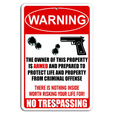 There Is Nothing Inside Worth Risking Your Life For Funny Warning Sign